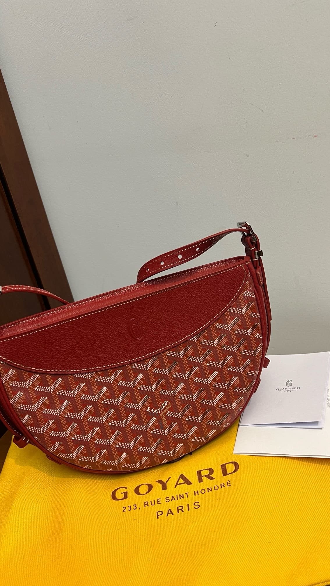 Goyard Hirondelle bag
