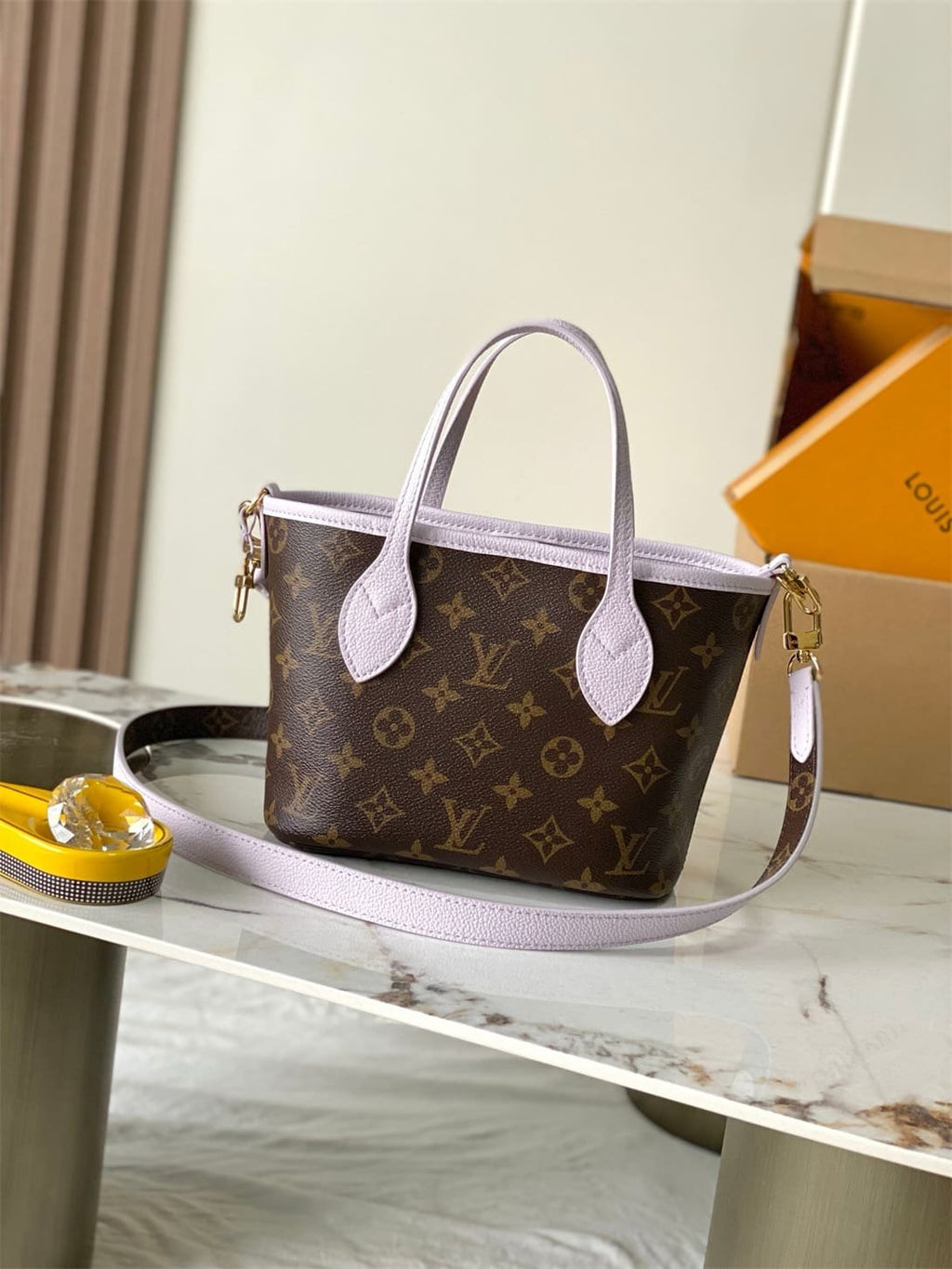 Louis Vuitton M25656 Neverfull Bandoulière Inside Out BB
