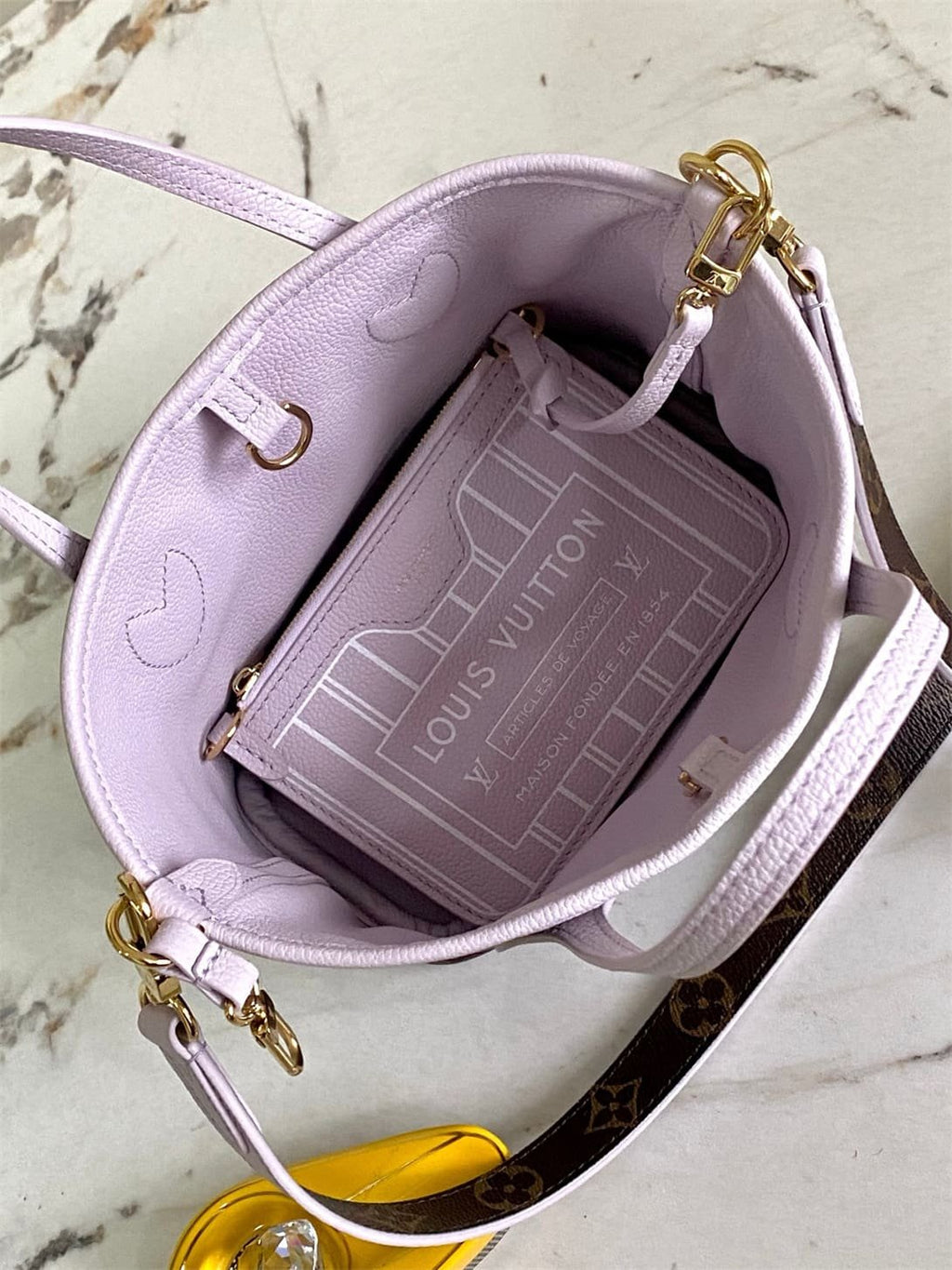 Louis Vuitton M25656 Neverfull Bandoulière Inside Out BB