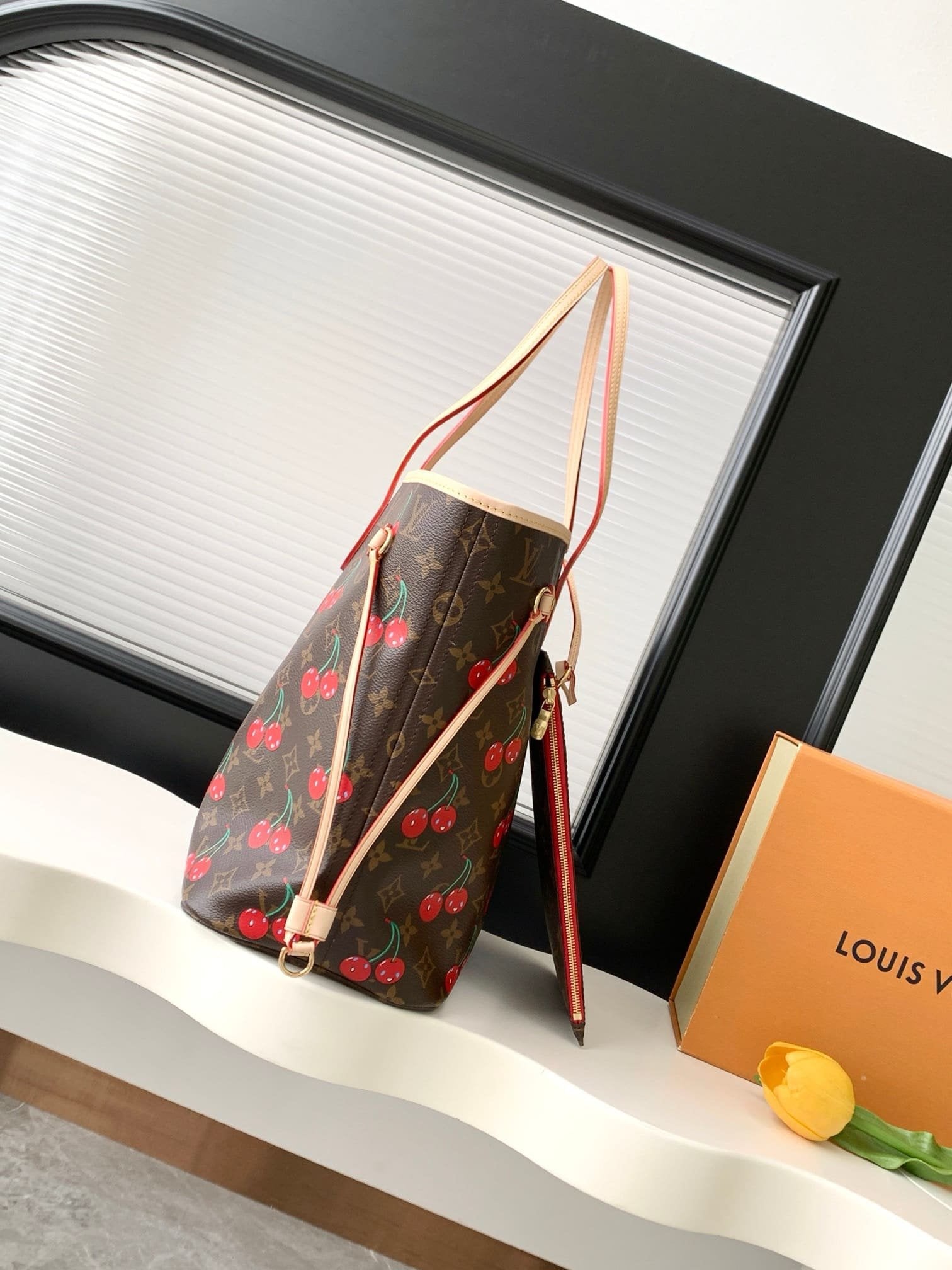 Louis Vuitton M13263 LV x TM Neverfull MM