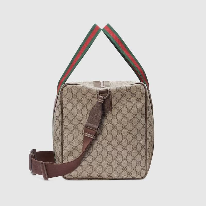 GUCCI MEDIUM DUFFLE BAG WITH WEB