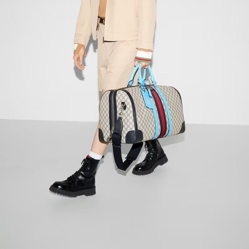 GUCCI SAVOY LARGE DUFFLE BAG
