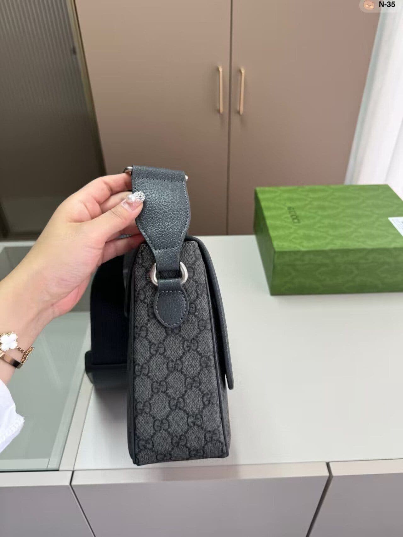 GUCCI OPHIDIA MESSENGER BAG