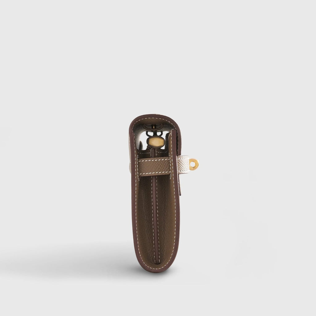 Hermès Kelly To Go Epsom Etoupe Sellier Gold Hardware