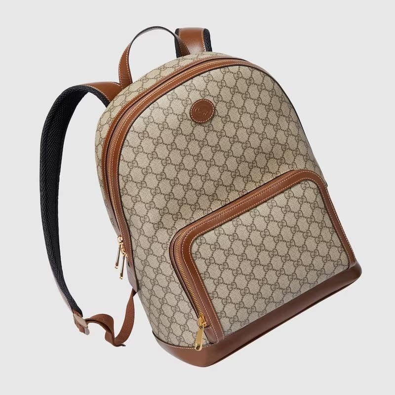 GUCCI MEDIUM BACKPACK WITH INTERLOCKING G