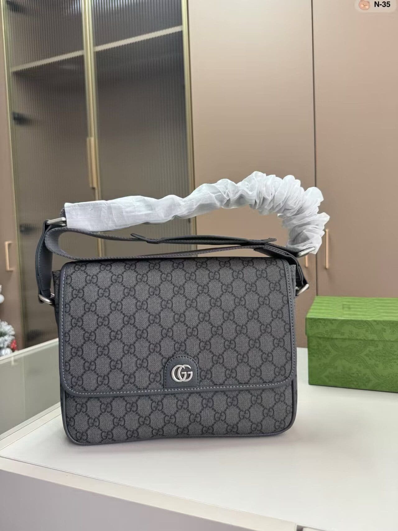 GUCCI OPHIDIA MESSENGER BAG