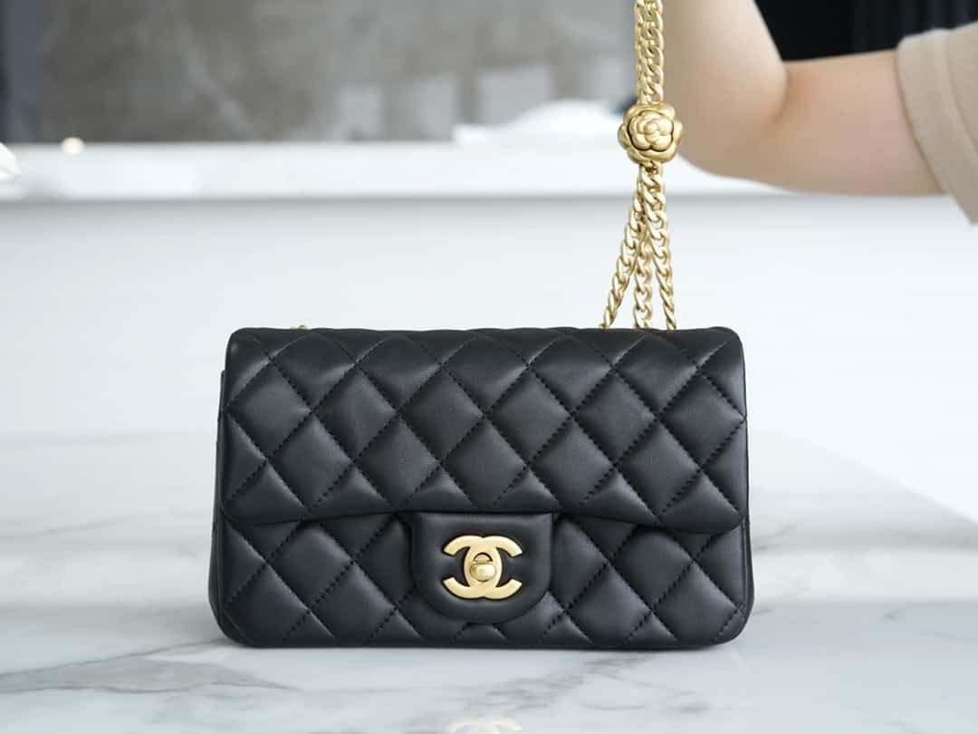 CHANEL 23S mini black AS4041-1