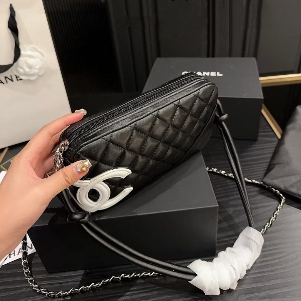 Chanel Cambon leather handbag
