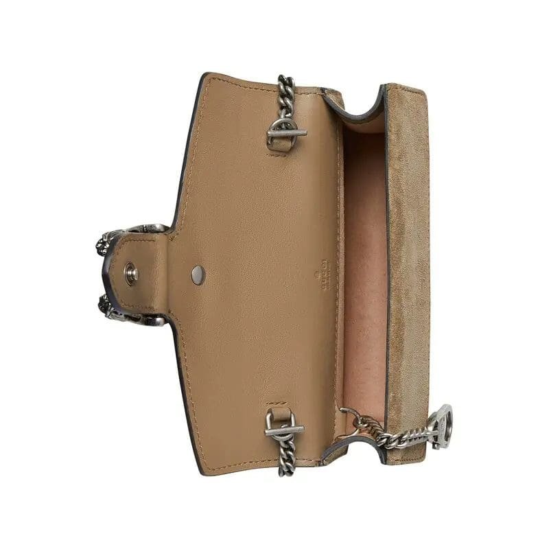 GUCCI DIONYSUS SERIES GG SUPREME CANVAS SUPER MINI HANDBAG
