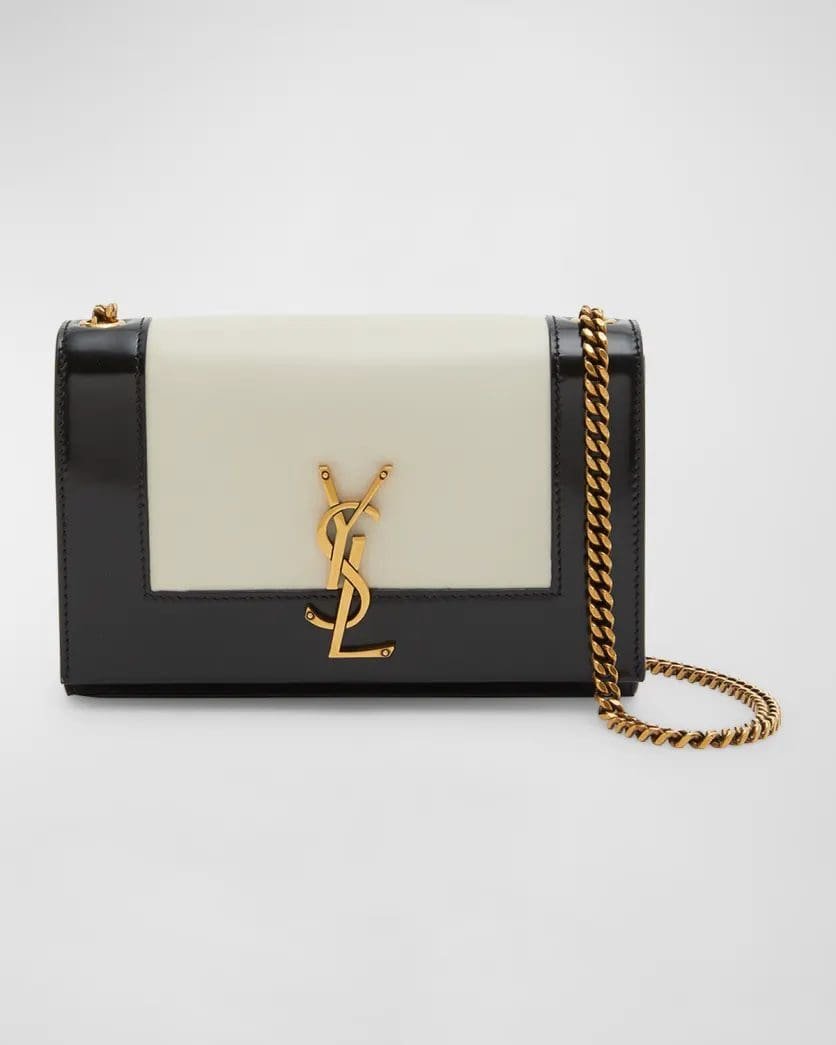Saint Laurent Kate Small YSL Crossbody Bag in Smooth Leather