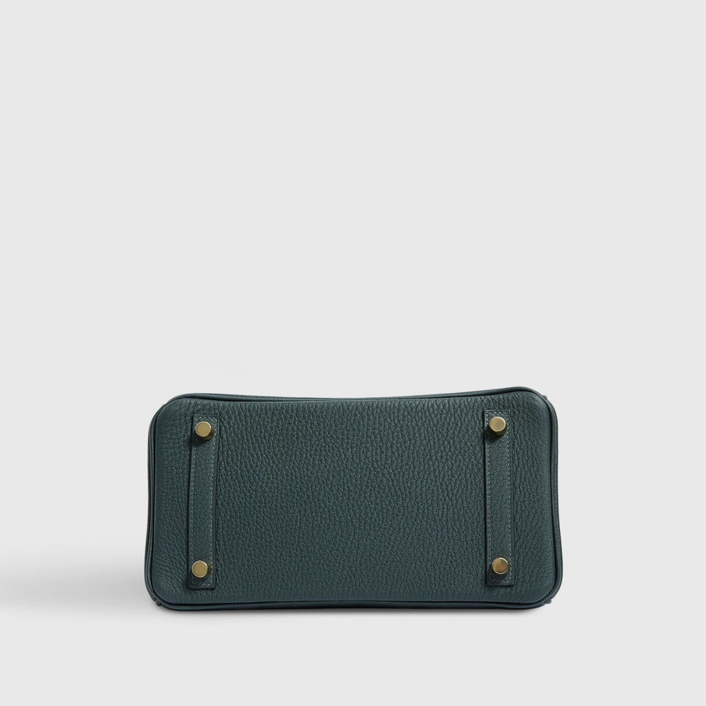 Hermès Birkin 25 Togo Vert Fonce Gold Hardware