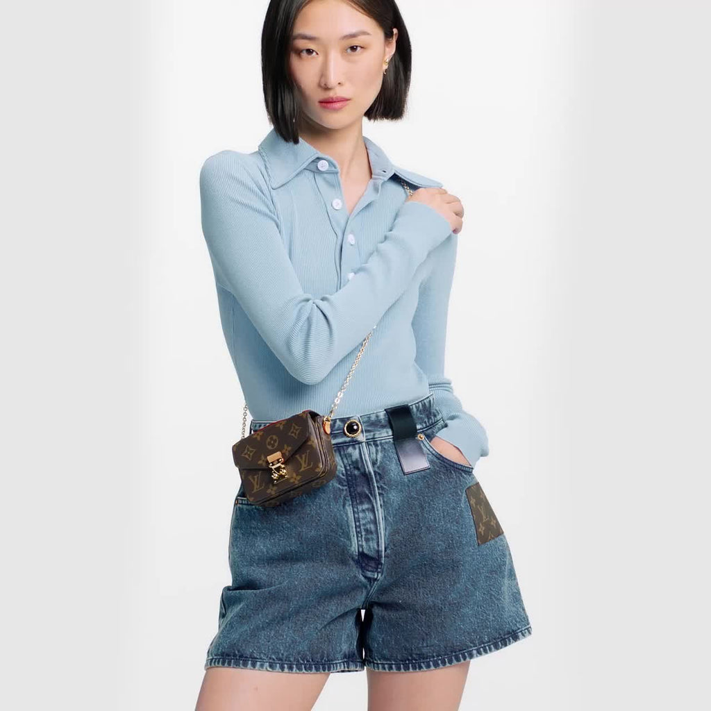 Louis Vuitton M81267 MICRO MÉTIS chain bag