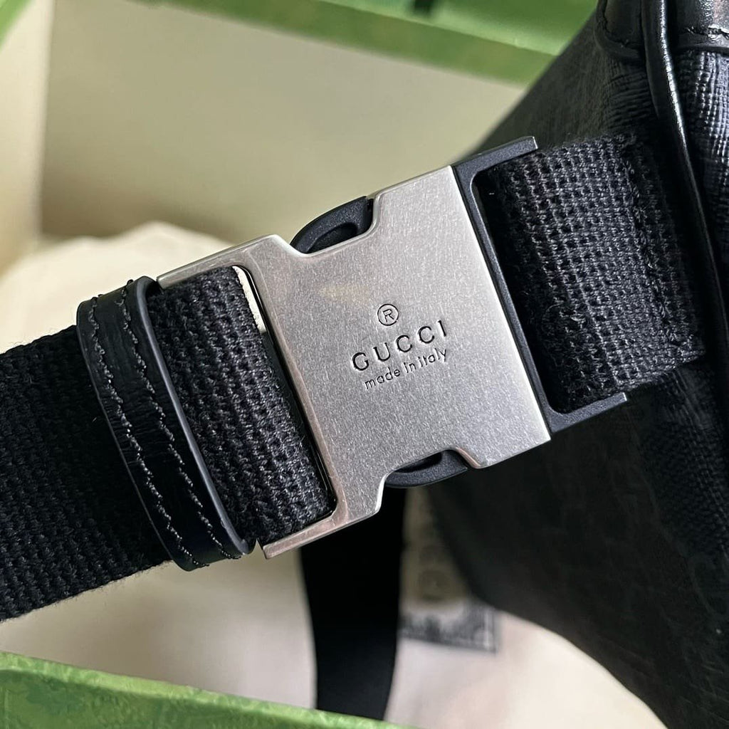 GUCCI BELT BAG WITH INTERLOCKING G