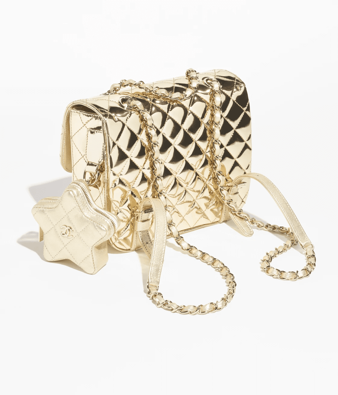CHANEL BACKPACK & STAR COIN PURSE