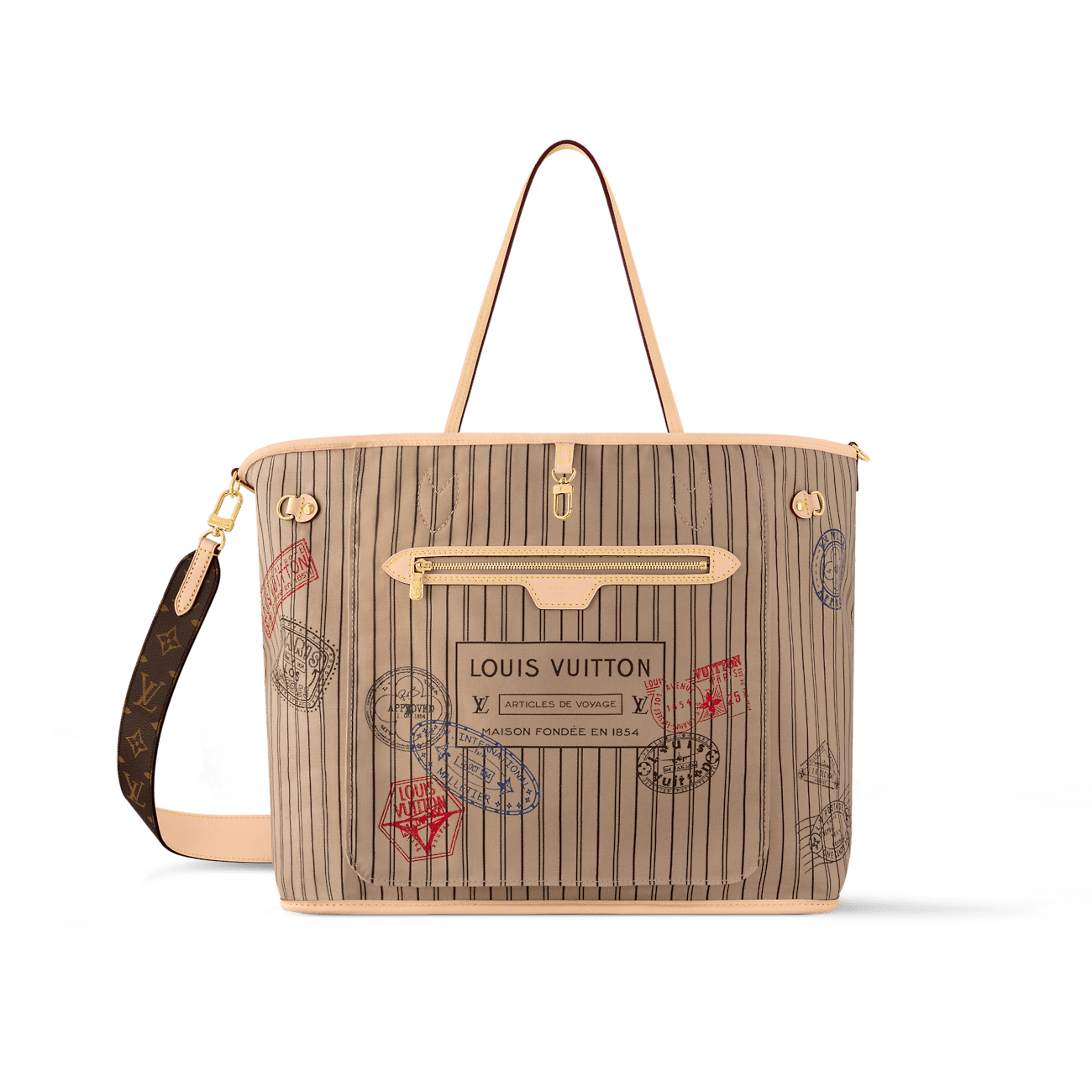 Louis Vuitton M11948 Neverfull Bandoulière Inside Out GM