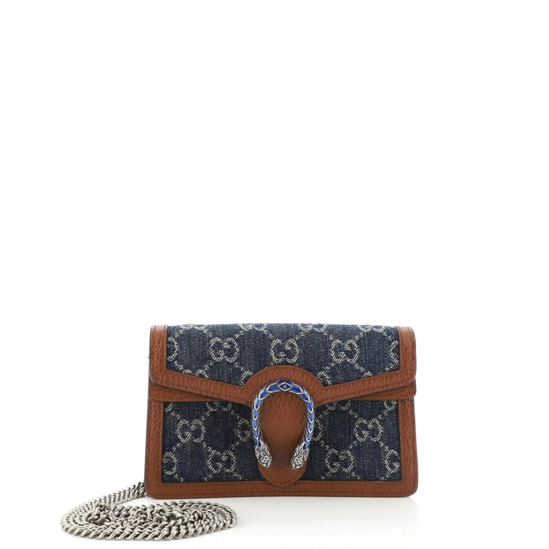 GUCCI DIONYSUS BAG GG DENIM SUPER MIN