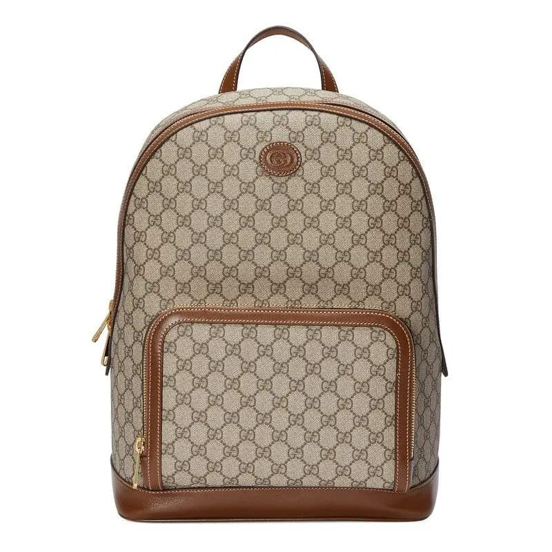 GUCCI MEDIUM BACKPACK WITH INTERLOCKING G