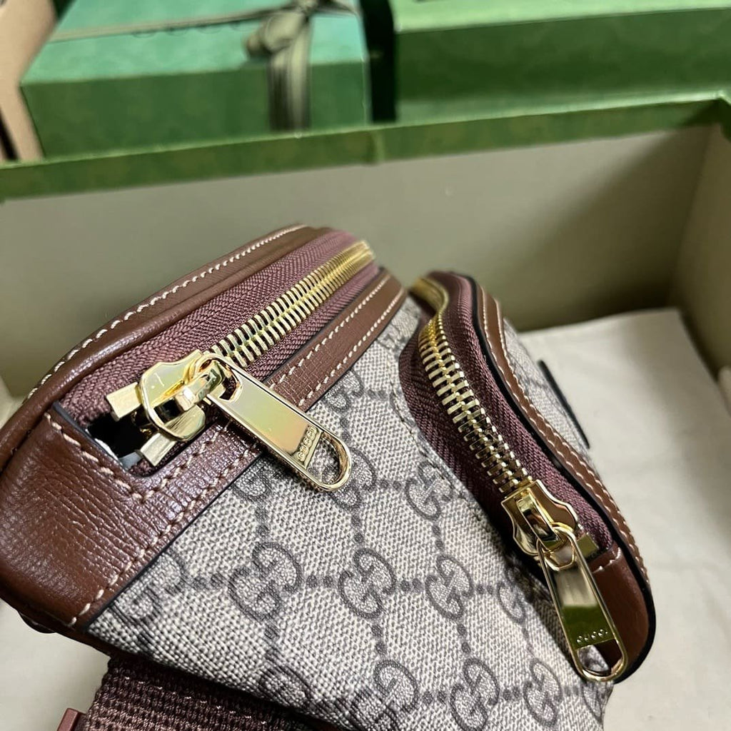 GUCCI BELT BAG WITH INTERLOCKING G