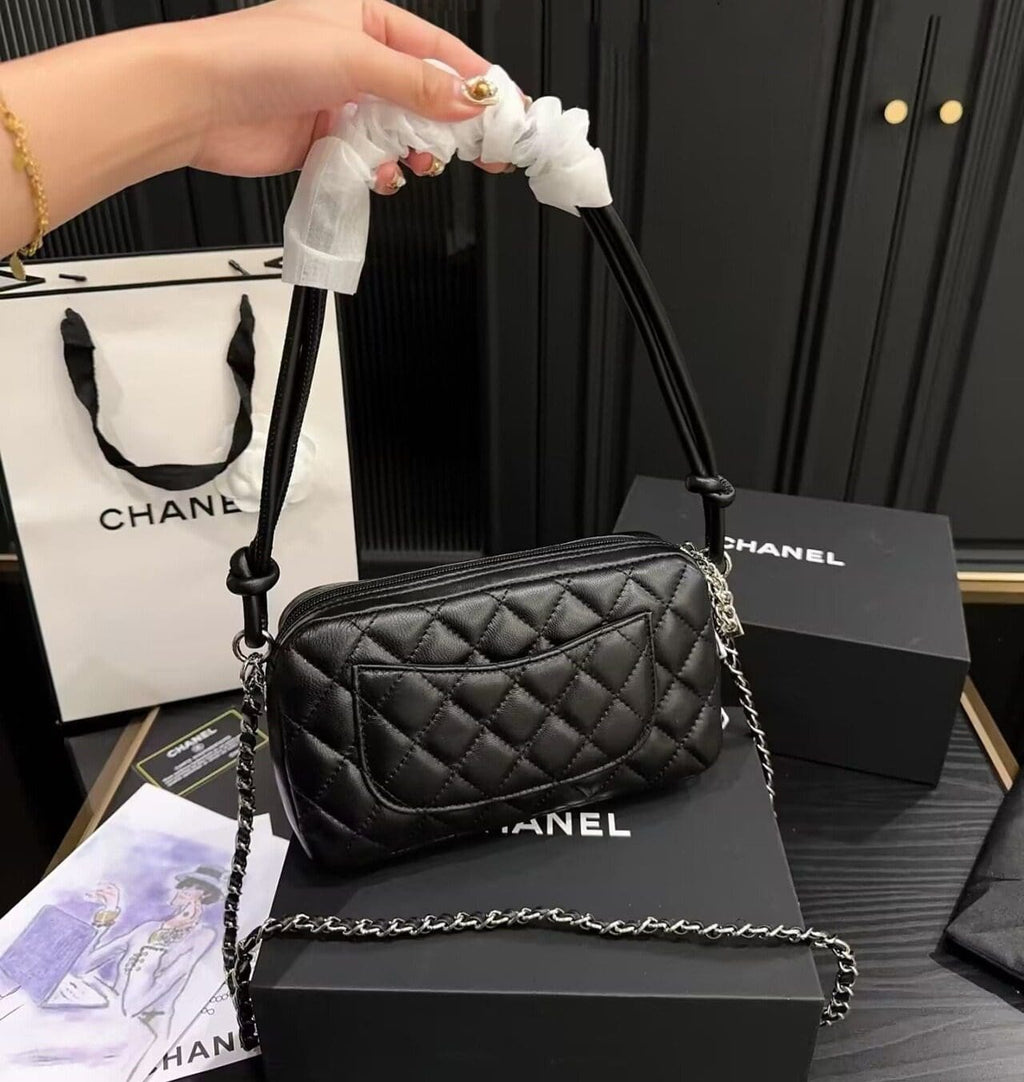 Chanel Cambon leather handbag