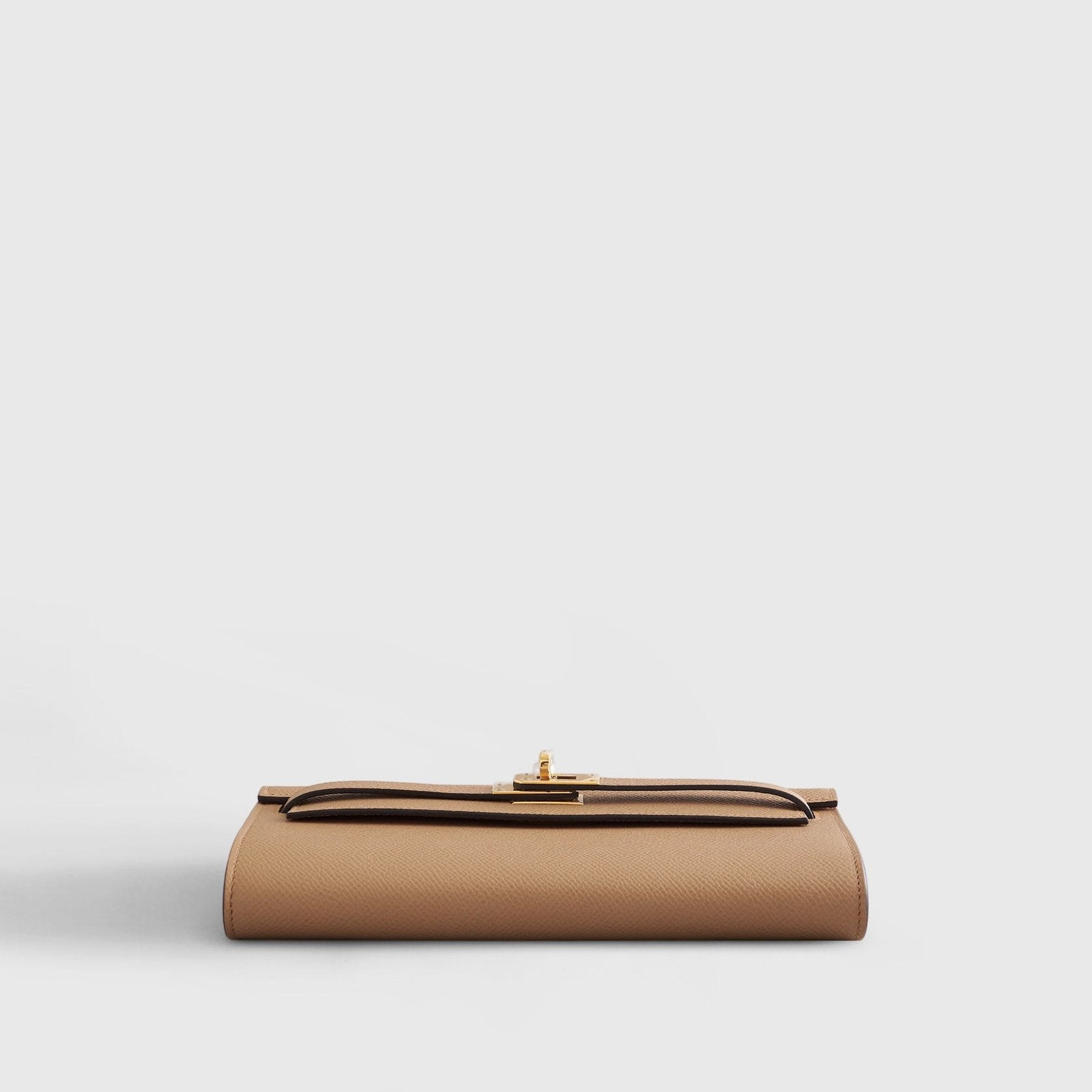 Hermès Kelly To Go Epsom Biscuit/Mauve Sylvester Gold Hardware