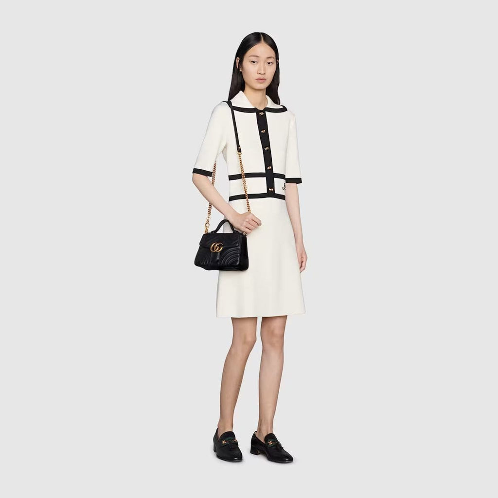 GUCCI MARMONT MINI TOP HANDLE BAG