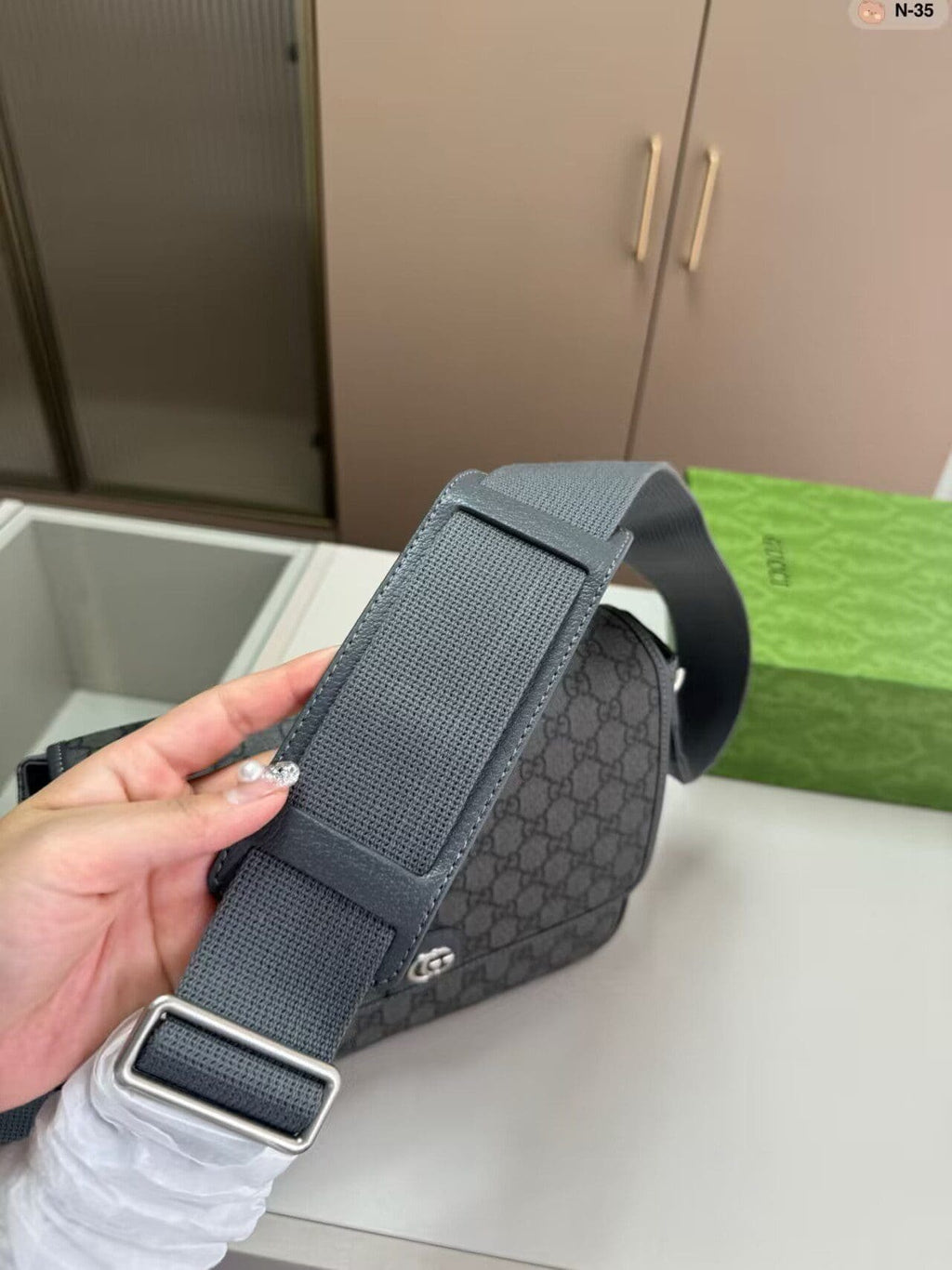 GUCCI OPHIDIA MESSENGER BAG