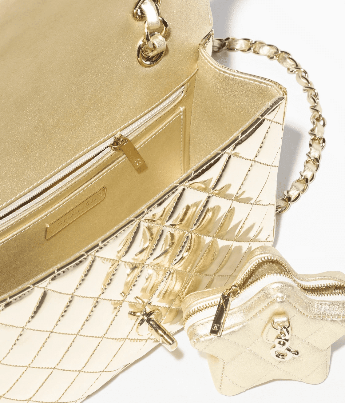 CHANEL BACKPACK & STAR COIN PURSE