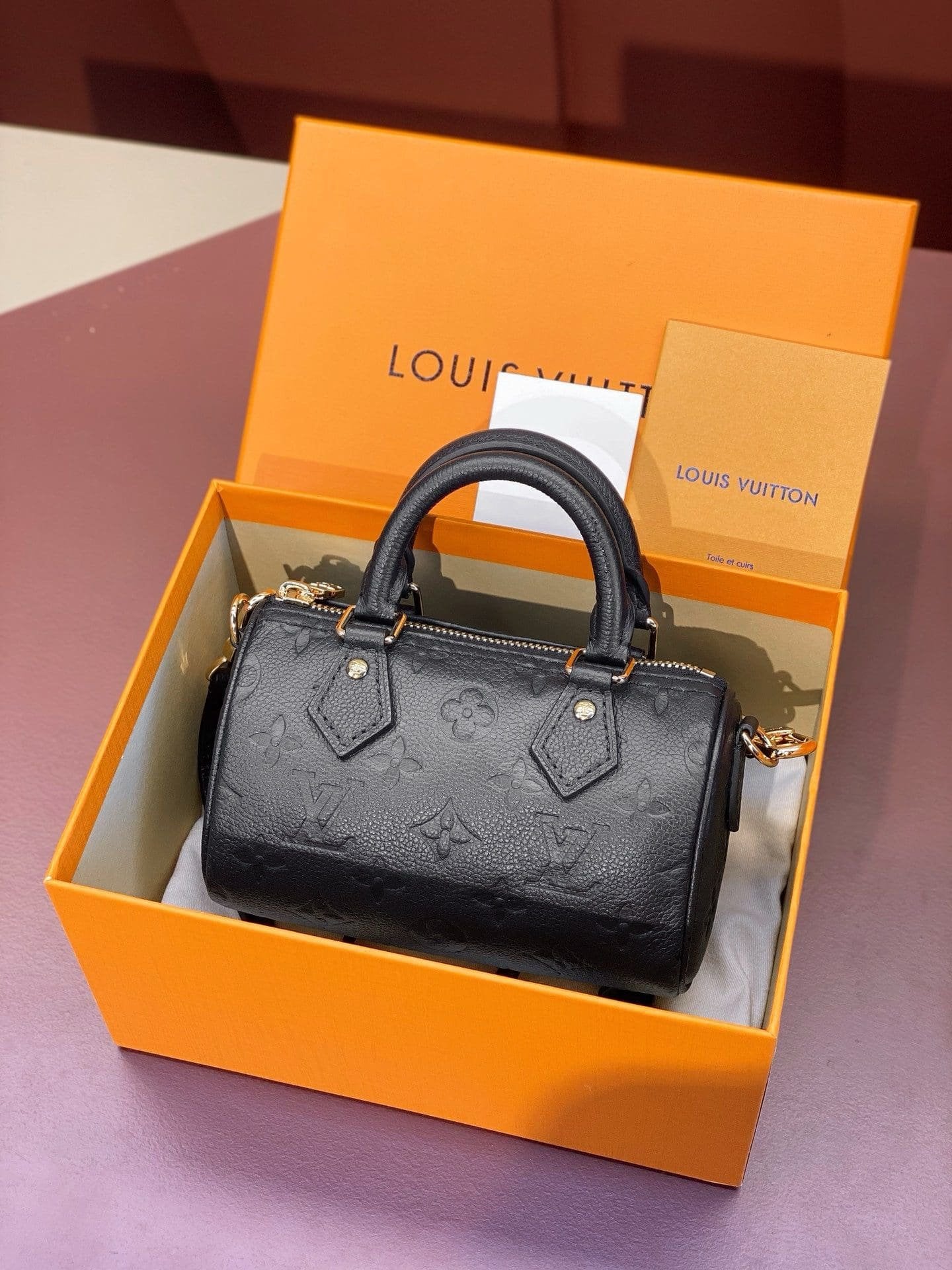 Louis Vuitton M82450 NANO SPEEDY BAG