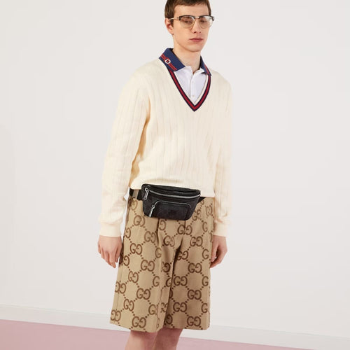 GUCCI BELT BAG WITH INTERLOCKING G