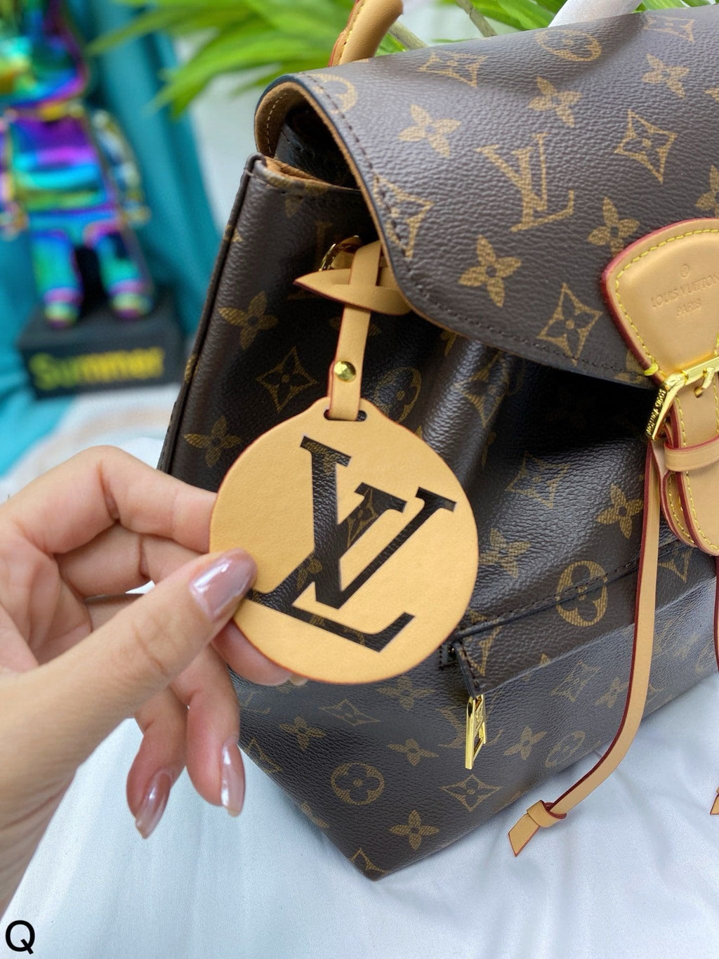 Louis Vuitton Montsouris Backpack Monogram Canvas