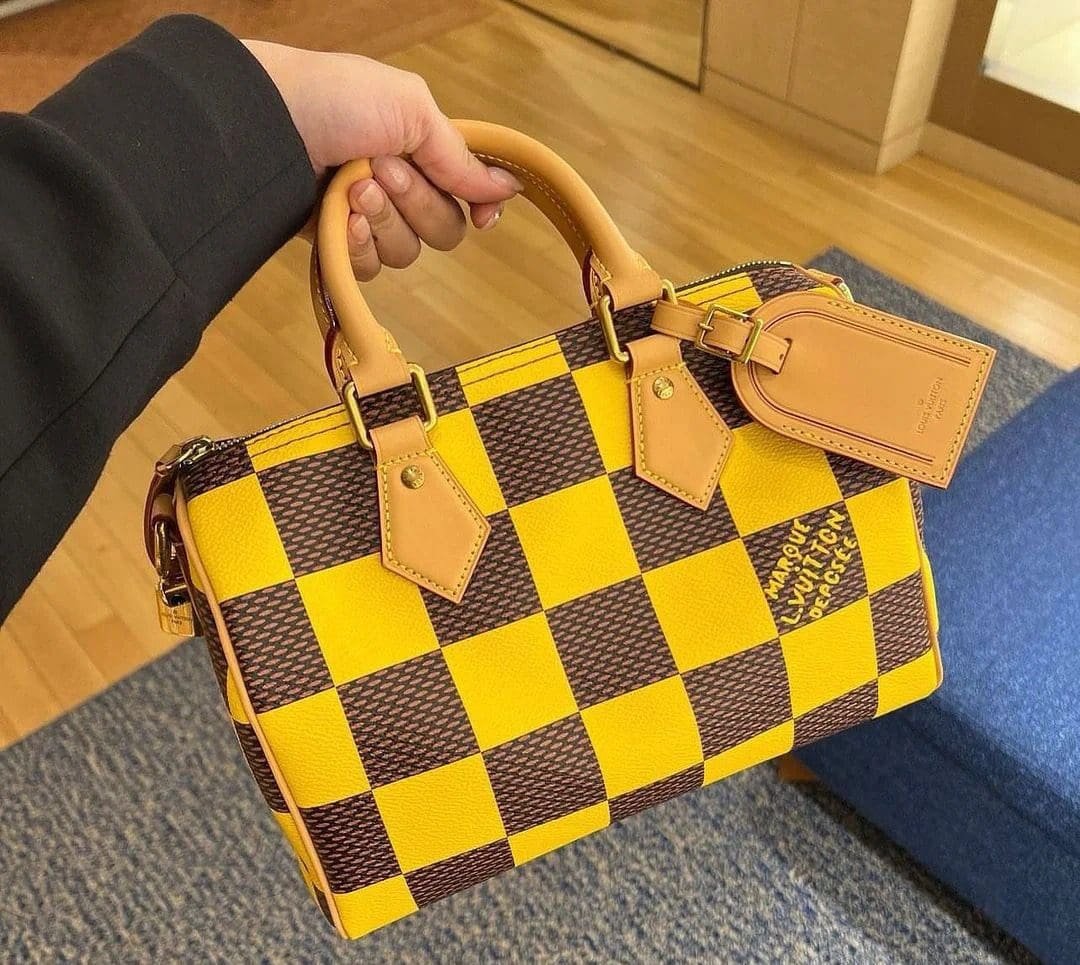 Louis Vuitton N40584 Speedy 25 Bandoulière Damier Pop