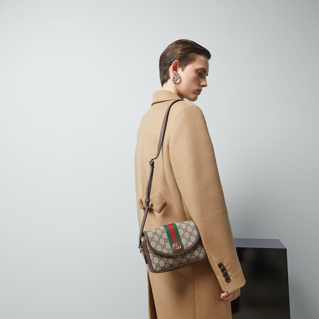 GUCCI OPHIDIA GG MINI SHOULDER BAG