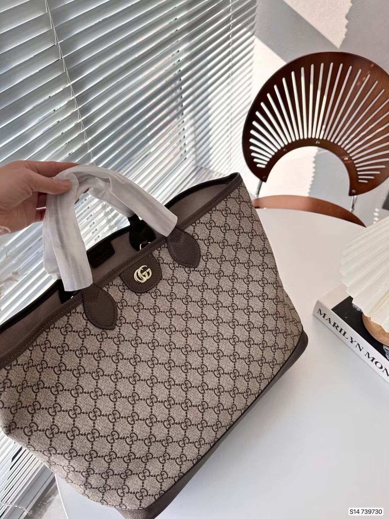GUCCI OPHIDIA MEDIUM TOTE BAG