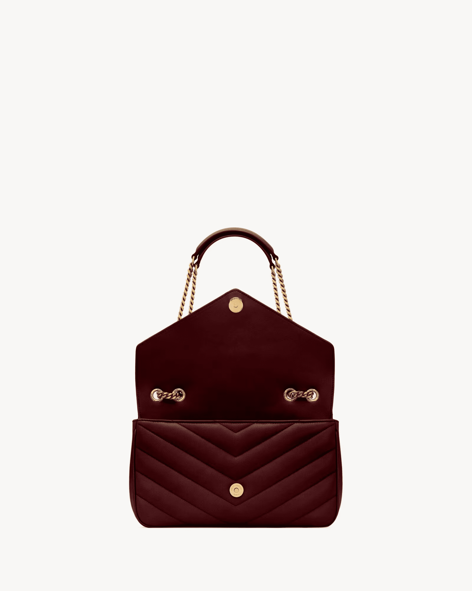 Saint Laurent LOULOU medium in MATELASSÉ lambskin