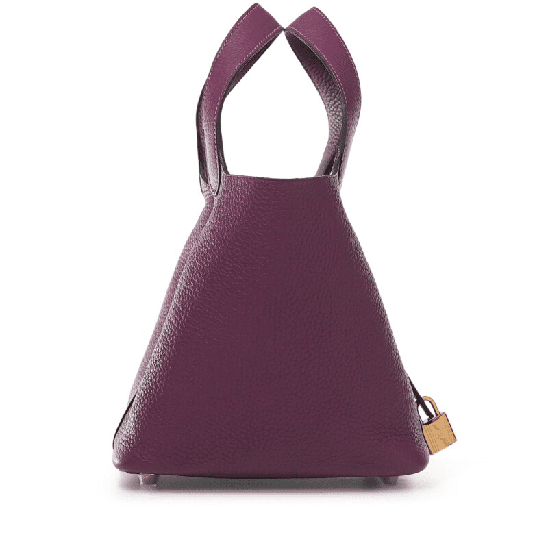 Hermès Anemone Clemence Picotin Lock 18 Gold Hardware
