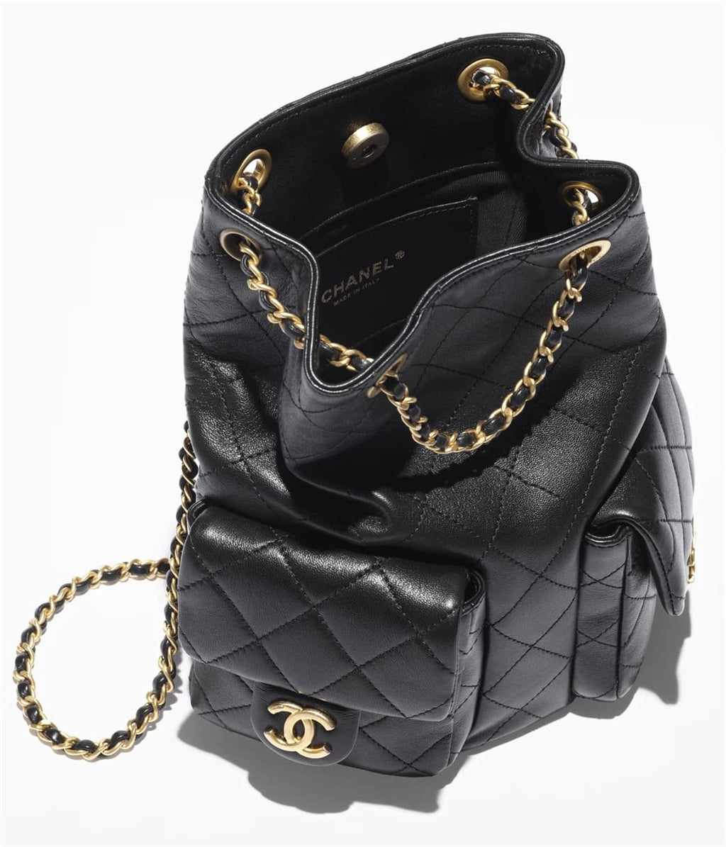 Chanel Cruise 2024/25 Backpack(Black)