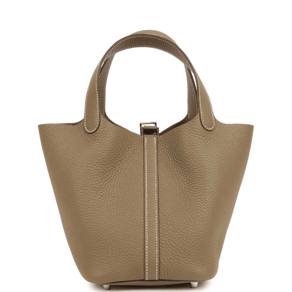 Hermès Picotin Lock 18 Etoupe Clemence Palladium Hardware