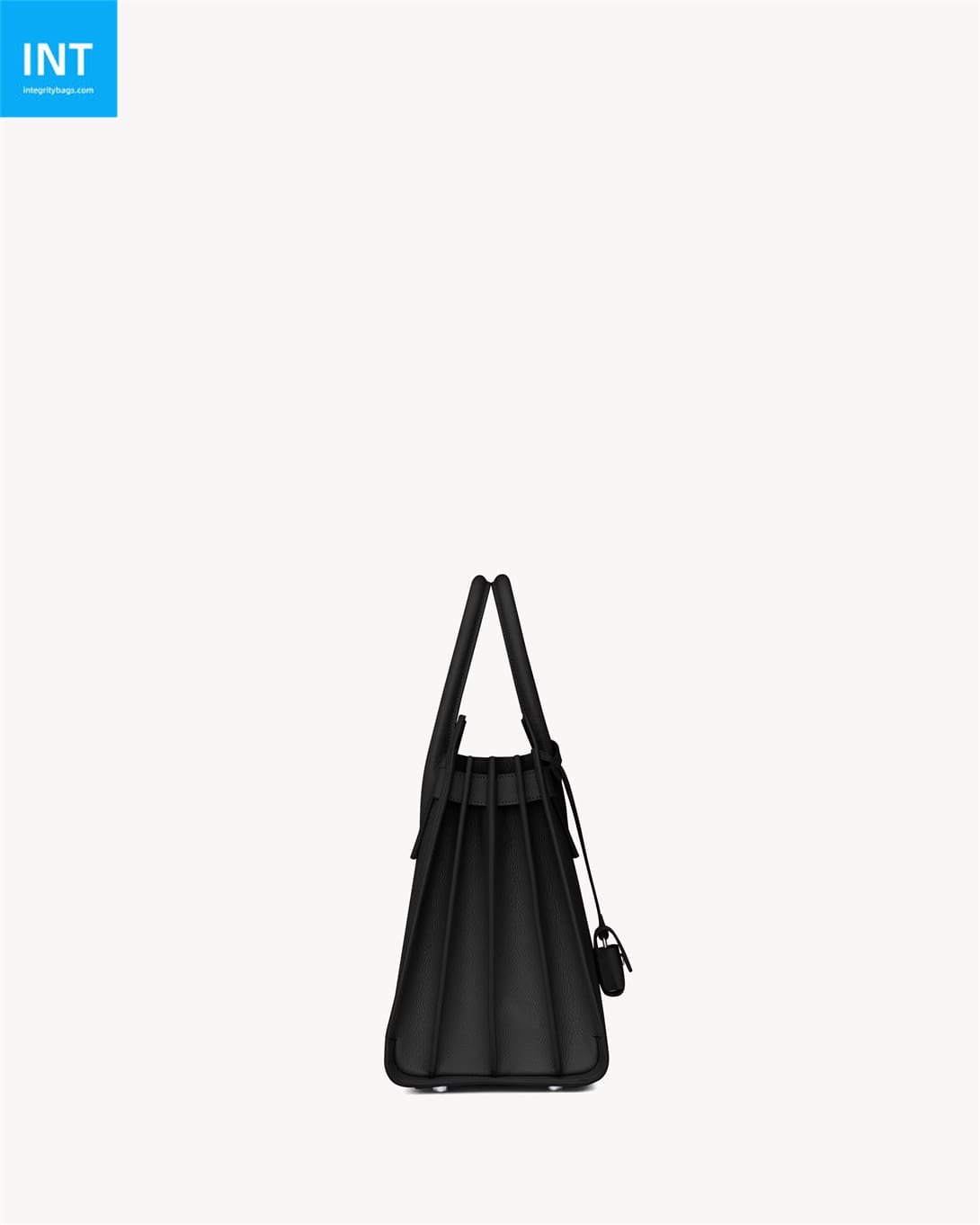 Saint Laurent Small SAC DE JOUR bag in grained leather