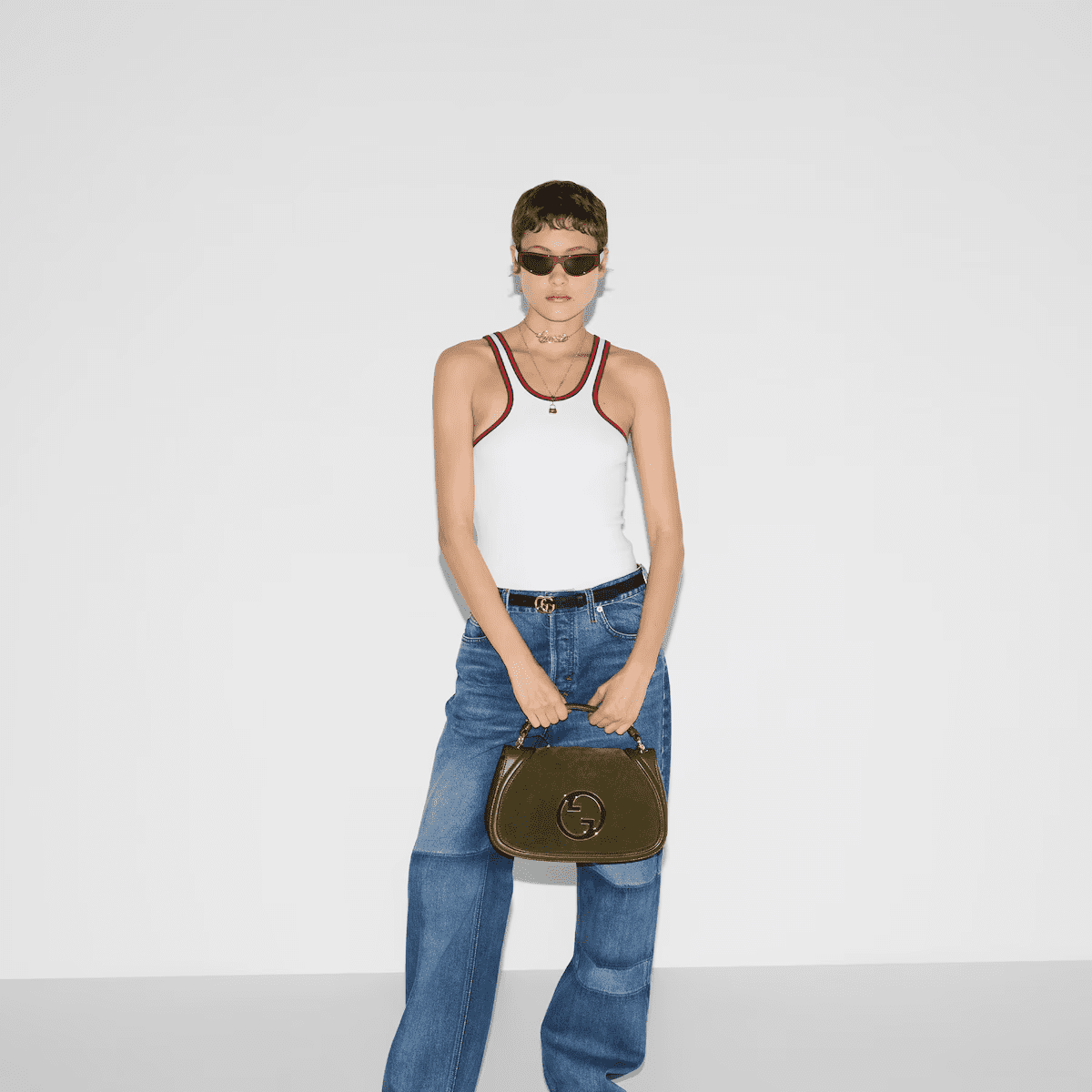 GUCCI BLONDIE LARGE TOP HANDLE BAG