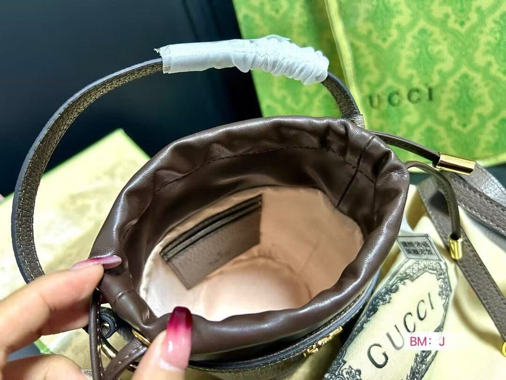 GUCCI OPHIDIA MINI BUCKET BAG