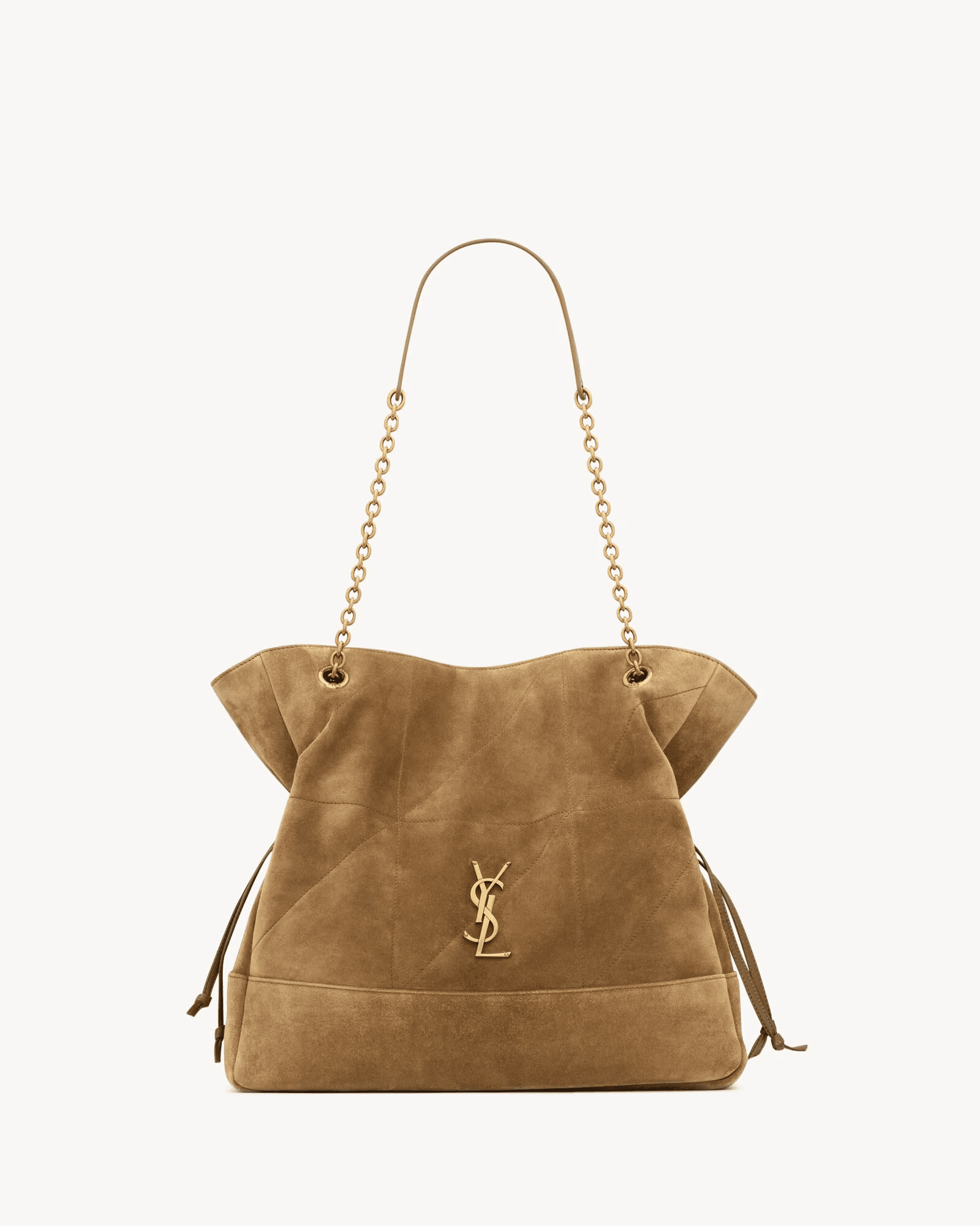 SAINT LAURENT JAMIE SHOPPING IN SUEDE