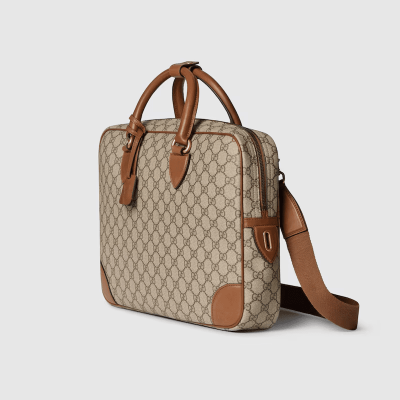 GUCCI EMBLEM MEDIUM BRIEFCASE