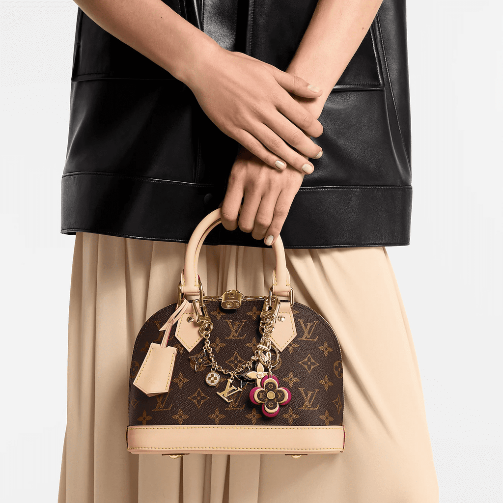 Louis Vuitton M63084 Blooming Flowers Bag Charm and Key Holder