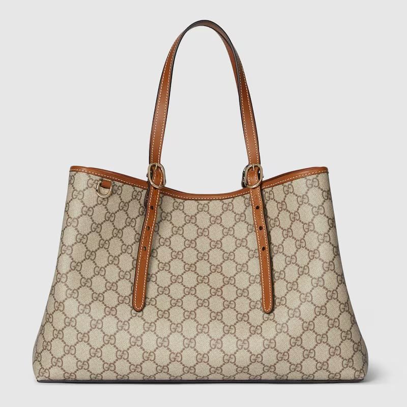 GUCCI EMBLEM LARGE TOTE BAG