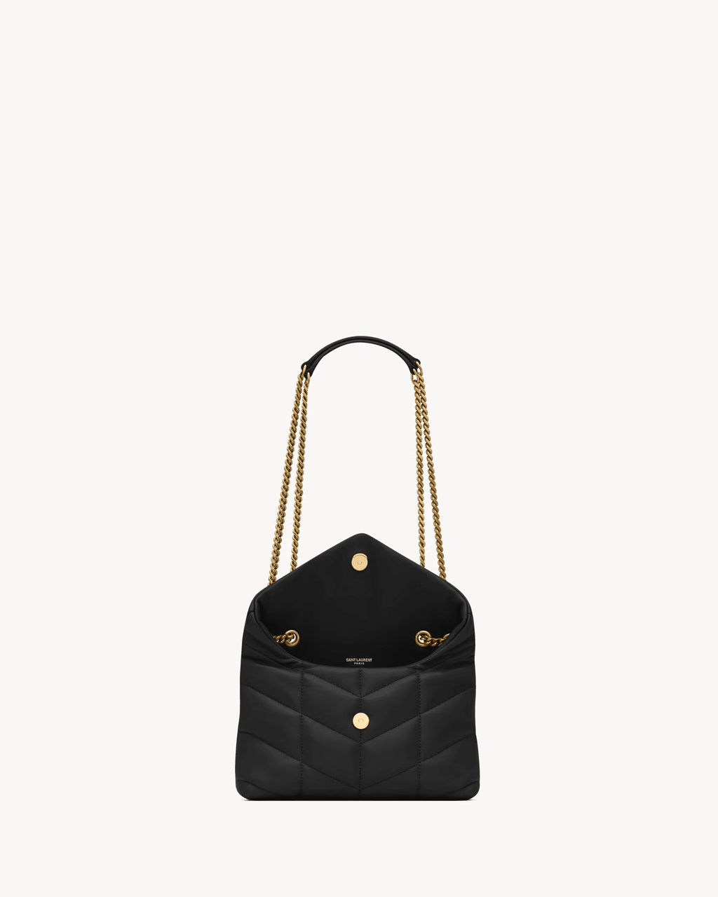 Saint Laurent Toy Puffer in lambskin