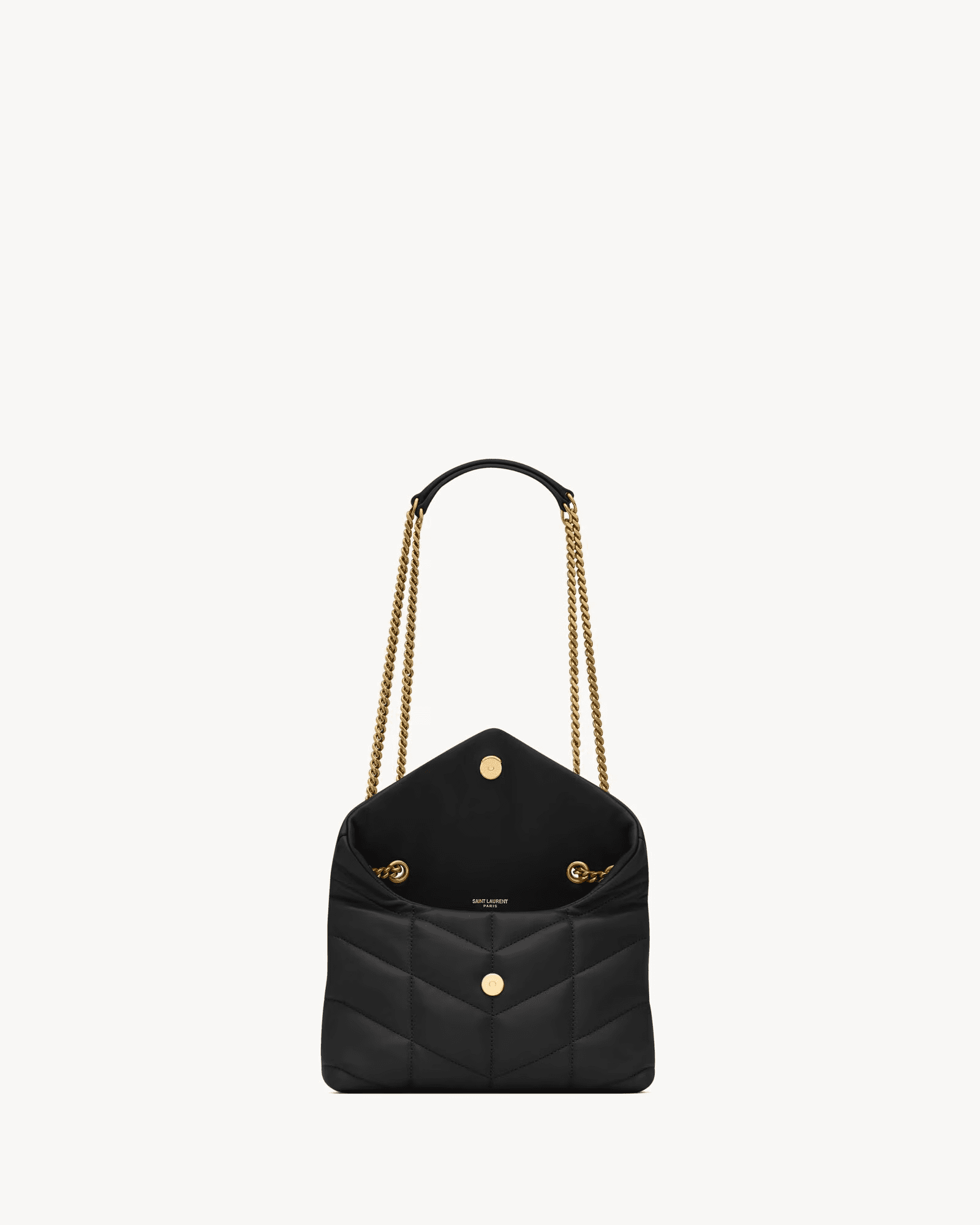 Saint Laurent Toy Puffer in lambskin