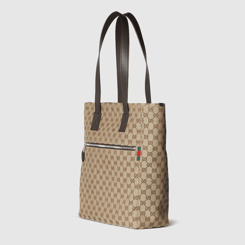 GUCCI CANVAS MEDIUM TOTE BAG