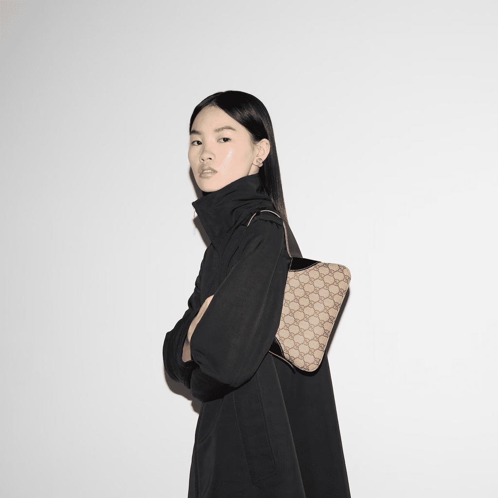 Gucci Emblem small shoulder bag