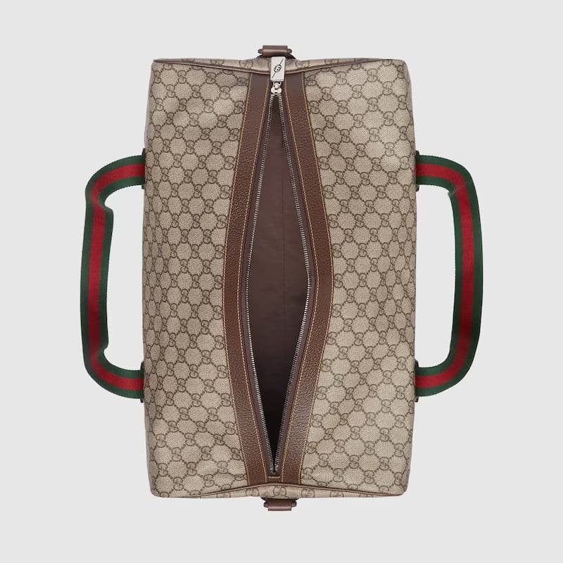 GUCCI MEDIUM DUFFLE BAG WITH WEB