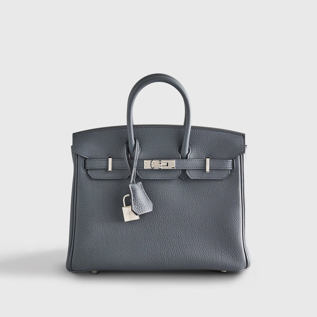 Hermès Birkin 25 Togo Gris Misty Palladium Hardware